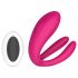 Teazers - vibrador para casais 3 motores - silicone rosa
