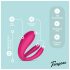 Teazers - vibrador para casais 3 motores - silicone rosa