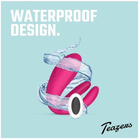 Teazers - vibrador para casais 3 motores - silicone rosa