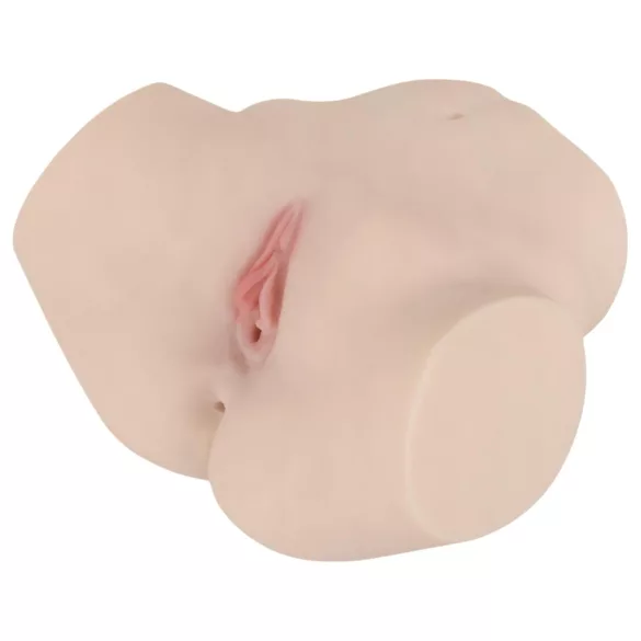FWB - masturbador masculino realista vibratório torço - cor natural