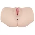 FWB - masturbador realístico vibratório torço masculino cor natural