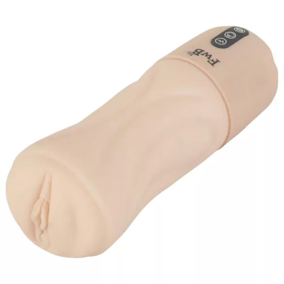 FWB - masturbador masculino com vibração e sucção - cor natural