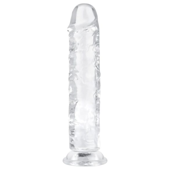 EasyToys - dildo de gelatina - 18cm (transparente)