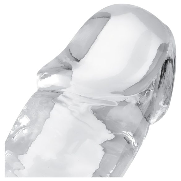 EasyToys - dildo de gelatina - 18cm (transparente)