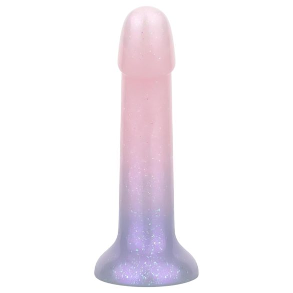 EasyToys Mermaid - dildo com glitter - 15cm - rosa