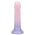 EasyToys Mermaid - dildo com glitter - 19cm - silicone rosa