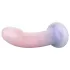 EasyToys Mermaid - dildo com glitter - 19cm - silicone rosa