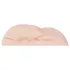 FWB - masturbador vagina e ânus com vibrador - cor natural