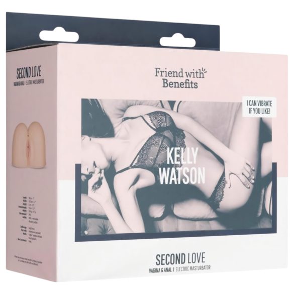 FWB - masturbador masculino vagina realista - cyberskin cor natural