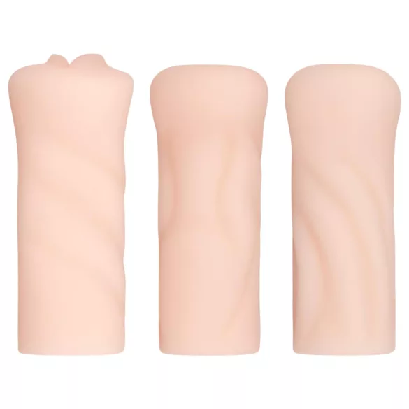 FWB - masturbador masculino realista - conjunto - cor natural