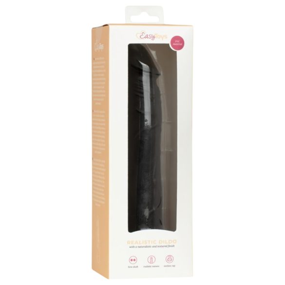 Easytoys - dildo realístico - 17,5 cm - preto