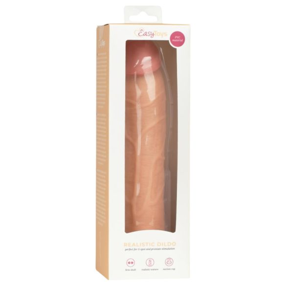 Easytoys - dildo realístico - 22,5 cm - cor natural