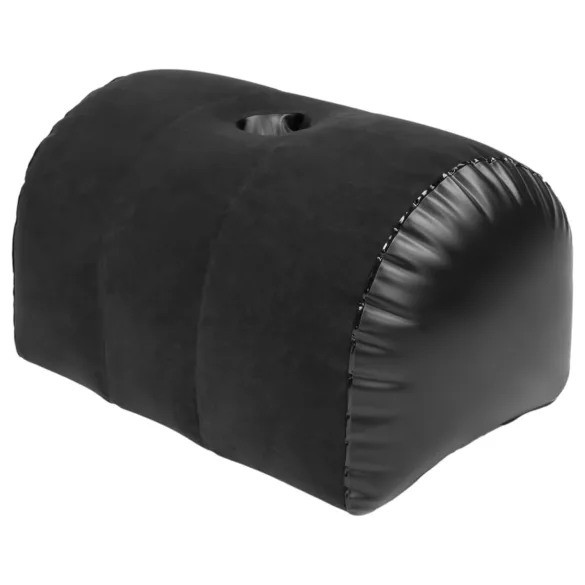 Bedroom Fantasies - almofada inflável sexual com suporte para vibrador - preta