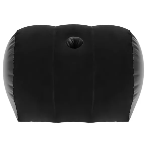 Bedroom Fantasies - almofada inflável sexual com suporte para vibrador - preta