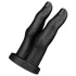 BUTTR Victory - dildo anal duplo para dedos - silicone preto
