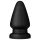 BUTTR - plug anal grande - silicone preto