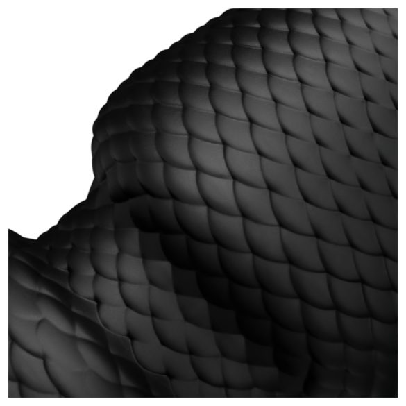 BUTTR - plug anal grande - silicone preto