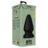 BUTTR - plug anal grande - silicone preto