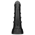 BUTTR Black Hawk - dildo anal realista - silicone preto