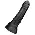 BUTTR Black Hawk - dildo anal realista - silicone preto