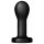BUTTR - dildo anal grande - silicone preto