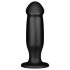 BUTTR AH-1 - consolador anal com ventosa - silicone preto