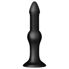 BUTTR - dildo anal - formato explosivo - silicone preto