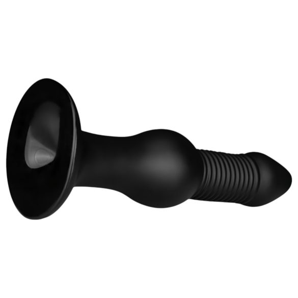 BUTTR - dildo anal - formato explosivo - silicone preto