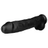 BUTTR - dildo realista grande - 43 cm preto