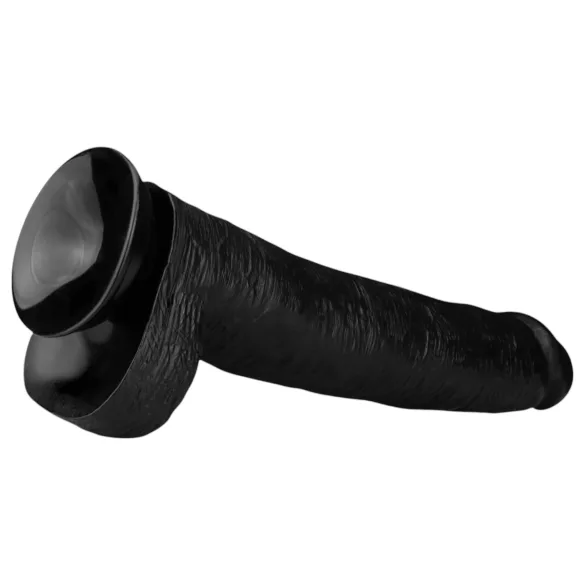 BUTTR - dildo realista grande - 43 cm preto