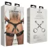 Bedroom Fantasies - algema de pulso e coxa - couro sintético preto