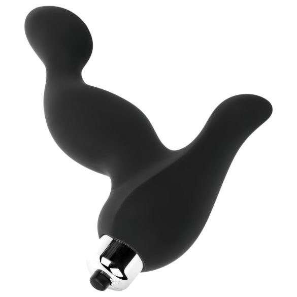 EasyToys - vibrador de próstata - silicone preto
