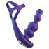 Hueman Stellar Force - anel peniano com vibrador anal (roxo)