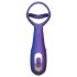 Hueman Stellar Force - anel peniano com vibrador anal (roxo)