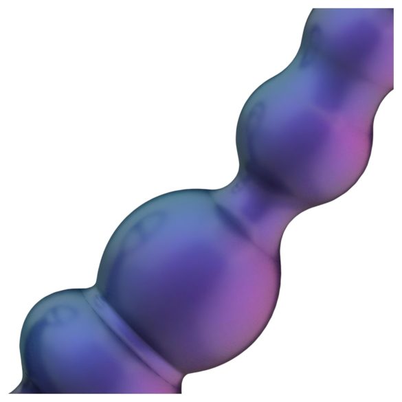 Hueman Stellar Force - anel peniano com vibrador anal (roxo)