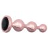 Rosy Gold - plug anal kit - metal dourado