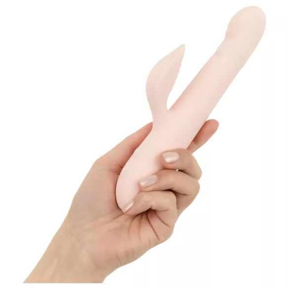 Good Vibes Only Shai - vibrador com rabbit e função de impulso - silicone rosa