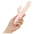 Good Vibes Only Shai - vibrador com rabbit e função de impulso - silicone rosa
