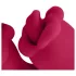 Teazers - vibrador duplo língua - estimulador clitóris e ponto G - silicone rosa