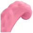 Teazers - vibrador duplo língua - estimulador clitóris e ponto G - silicone rosa