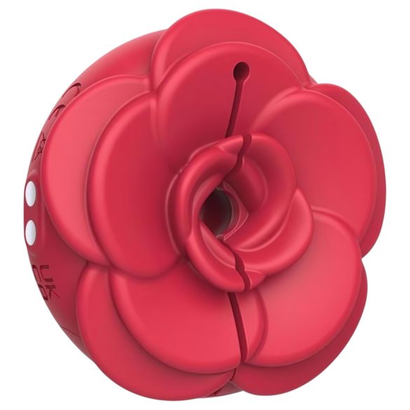 Teazers Rose - clipe vibratório mamilo - silicone vermelho