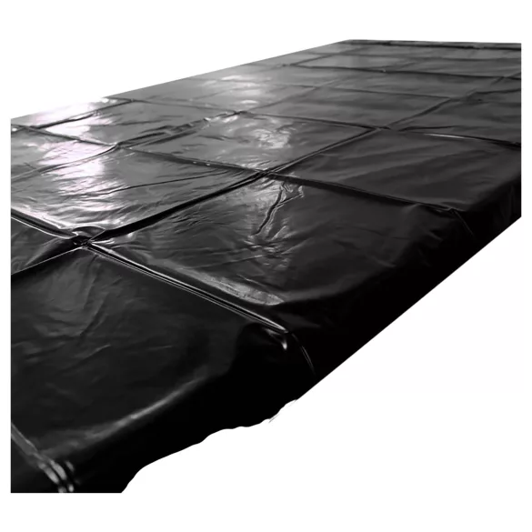 Kiotos - Lençol de PVC fino (preto)