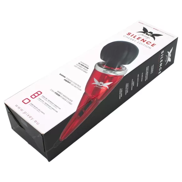 Pixey Silence - vibrador massageador silencioso (vermelho)