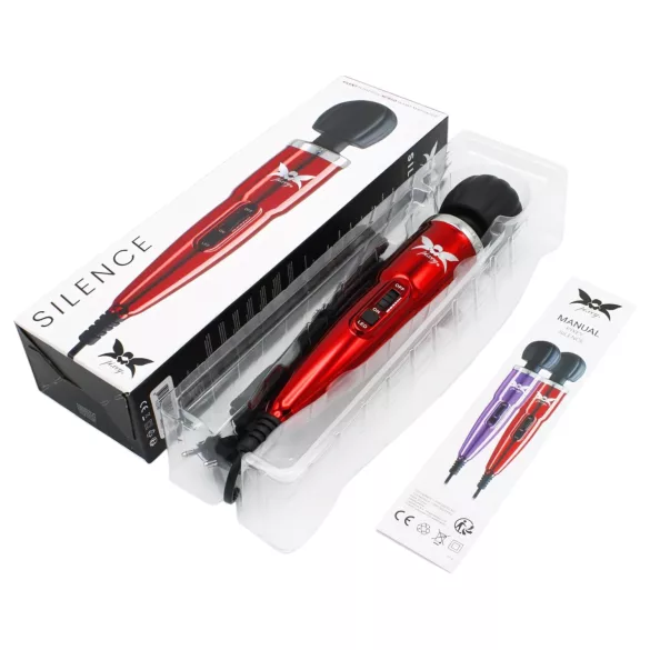 Pixey Silence - vibrador massageador silencioso (vermelho)