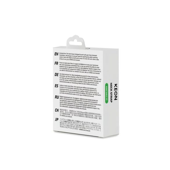 Kiiroo Keon - acessório para masturbador - colar de pescoço preto