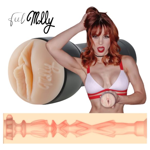 Kiiroo Molly Stewart - masturbador vagina masculina - PowerBlow compatível