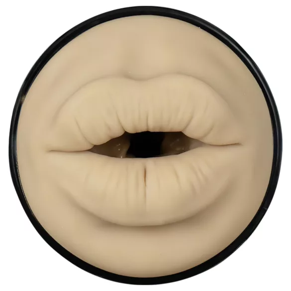 Kiiroo Victoria June - masturbador boca - PowerBlow compatível - cor natural