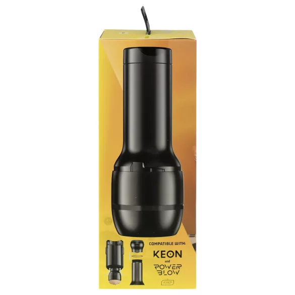 Kiiroo Victoria June - masturbador boca - PowerBlow compatível - cor natural
