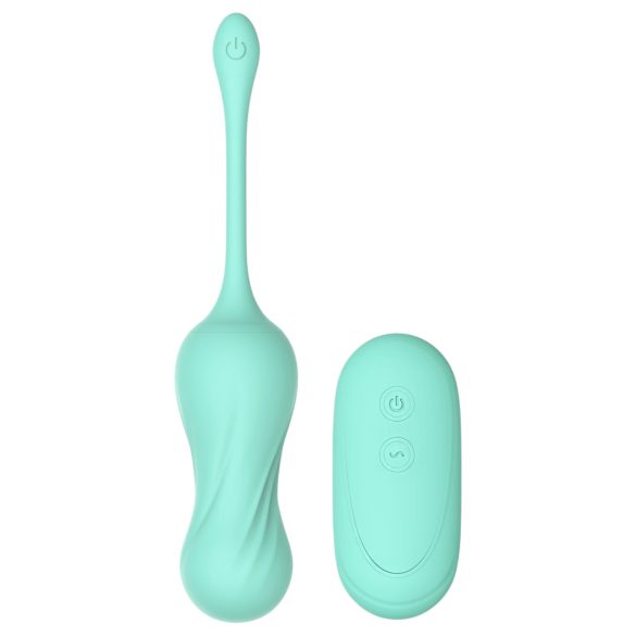 Loja de Doces - Ovo Vibrador Rádio a Bateria (menta)