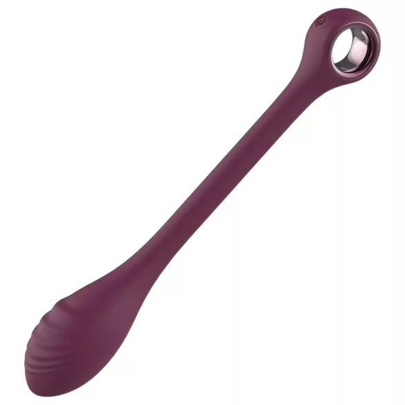 Glam - vibrador flexível e à prova d'água para ponto G (roxo)